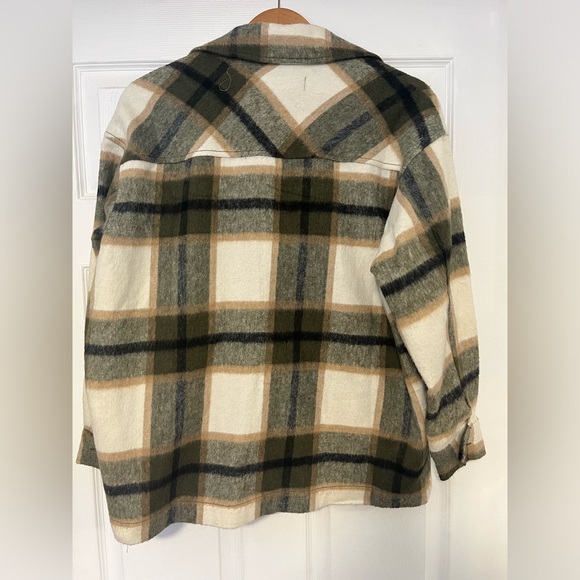 ZARA XS Oversized Wool Coat - Picture 2 of 8